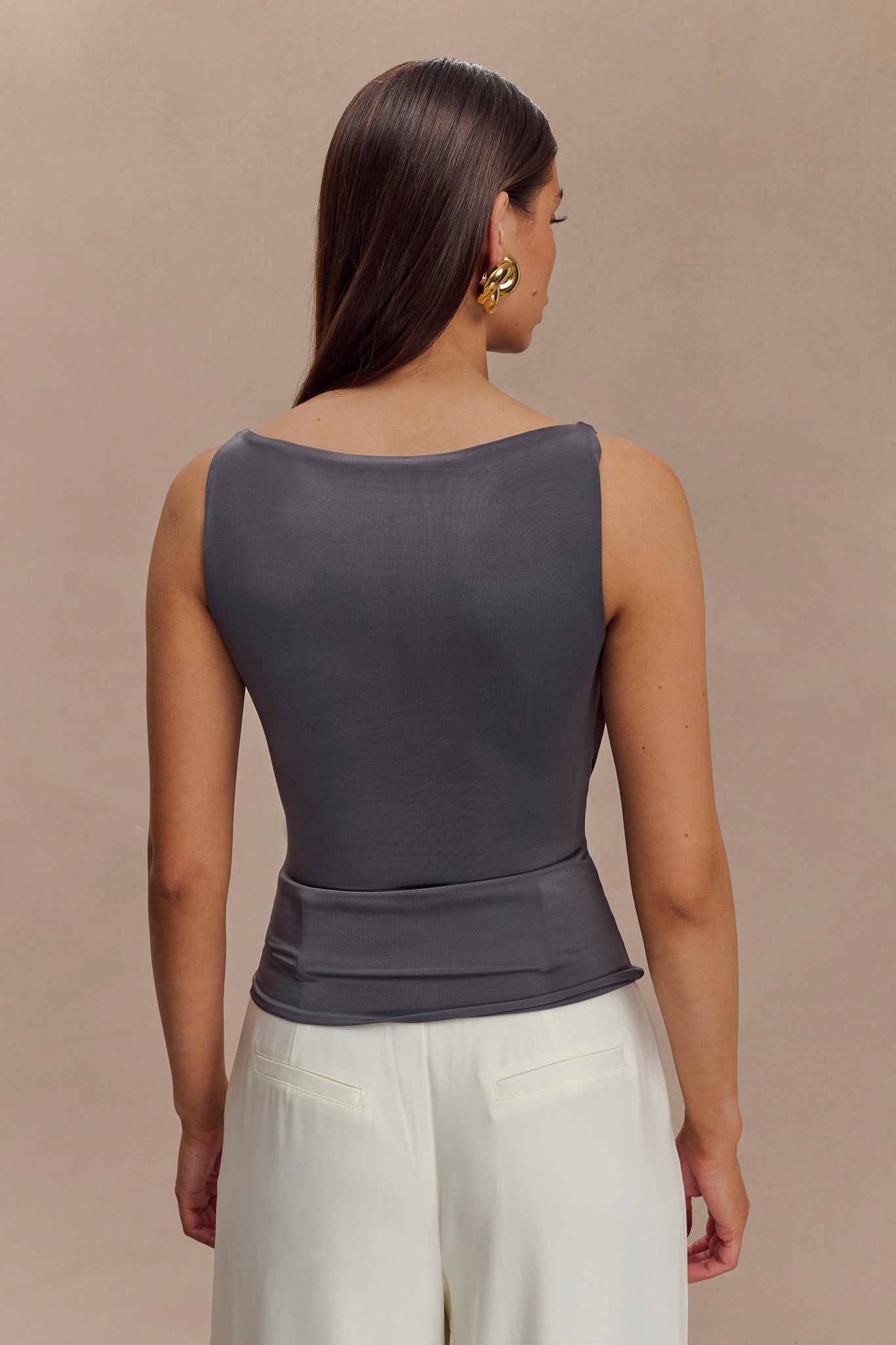 Tiarna Top - Dark Charcoal