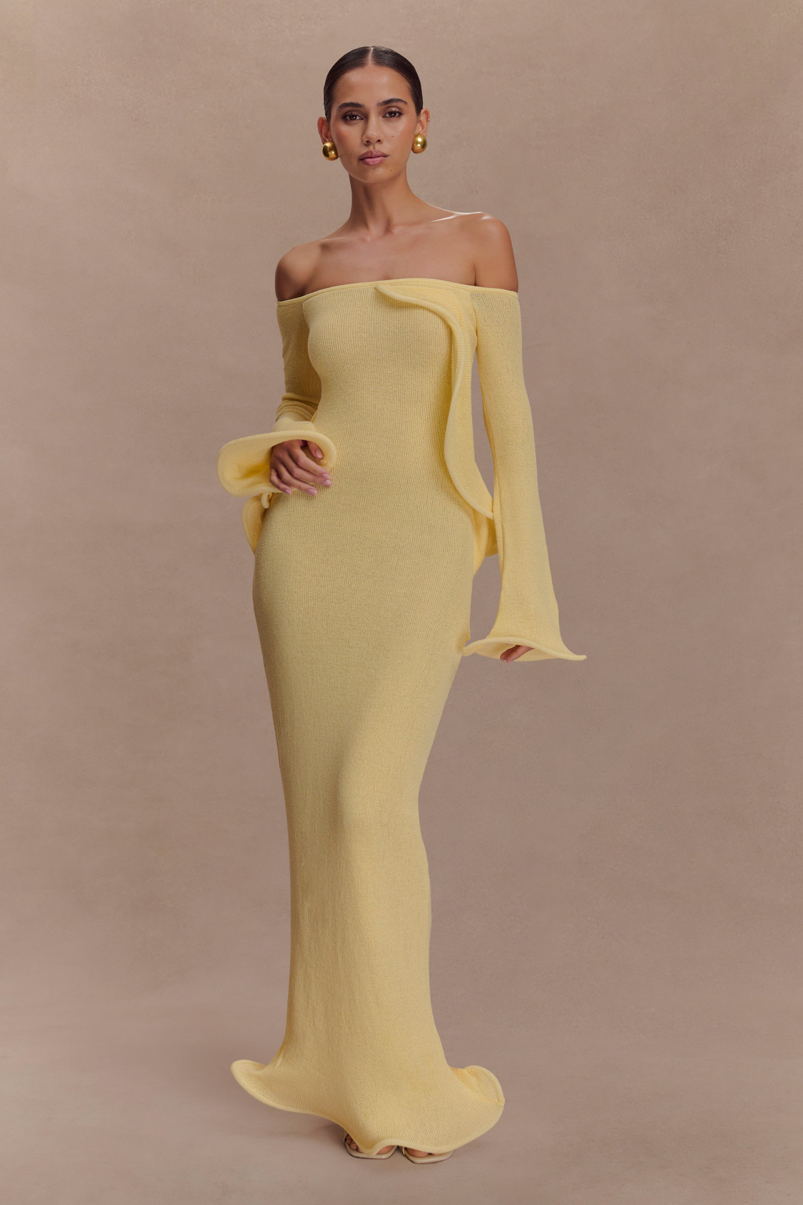 Lemon Breeze Maxi Dress