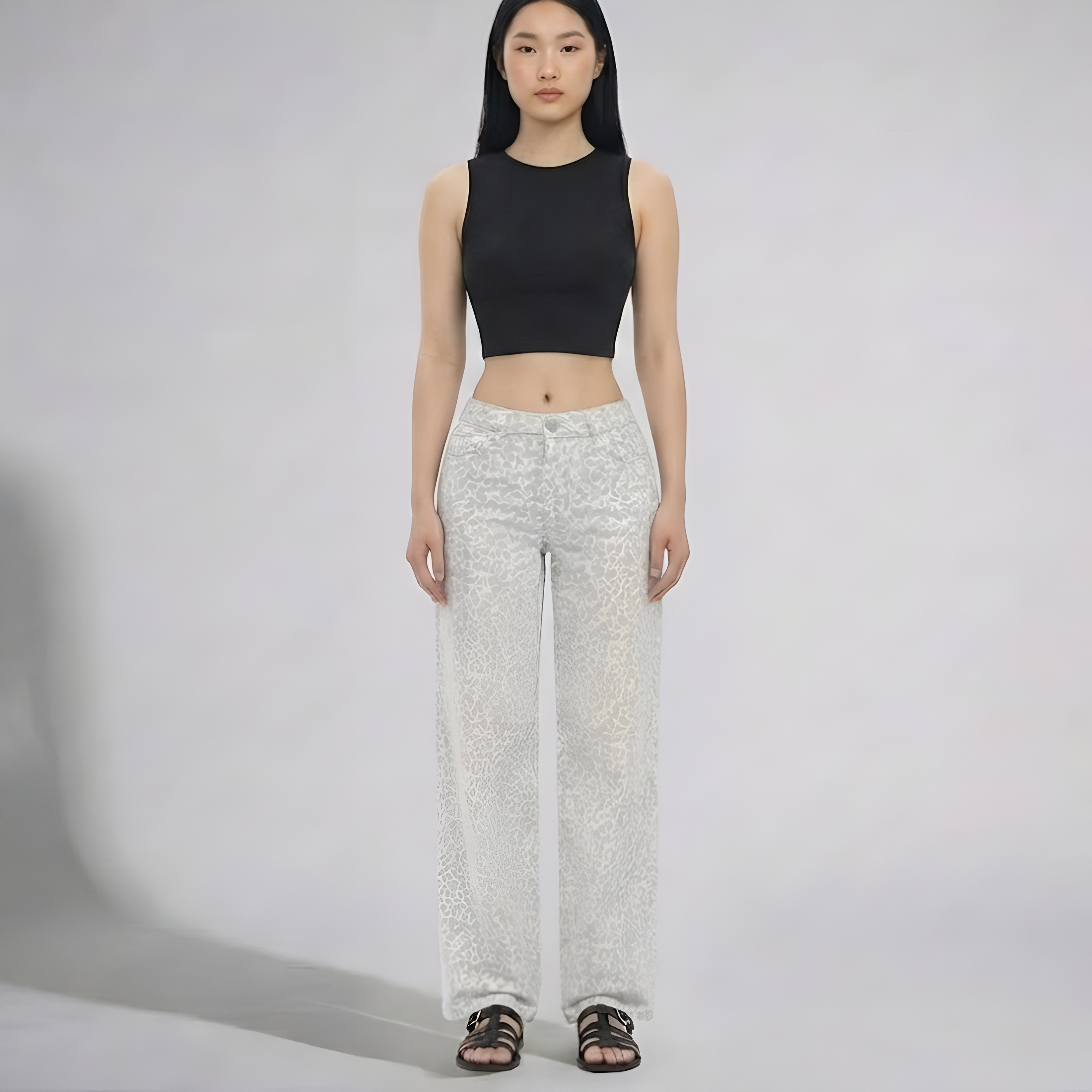 Butt Lifting Straight Jeans