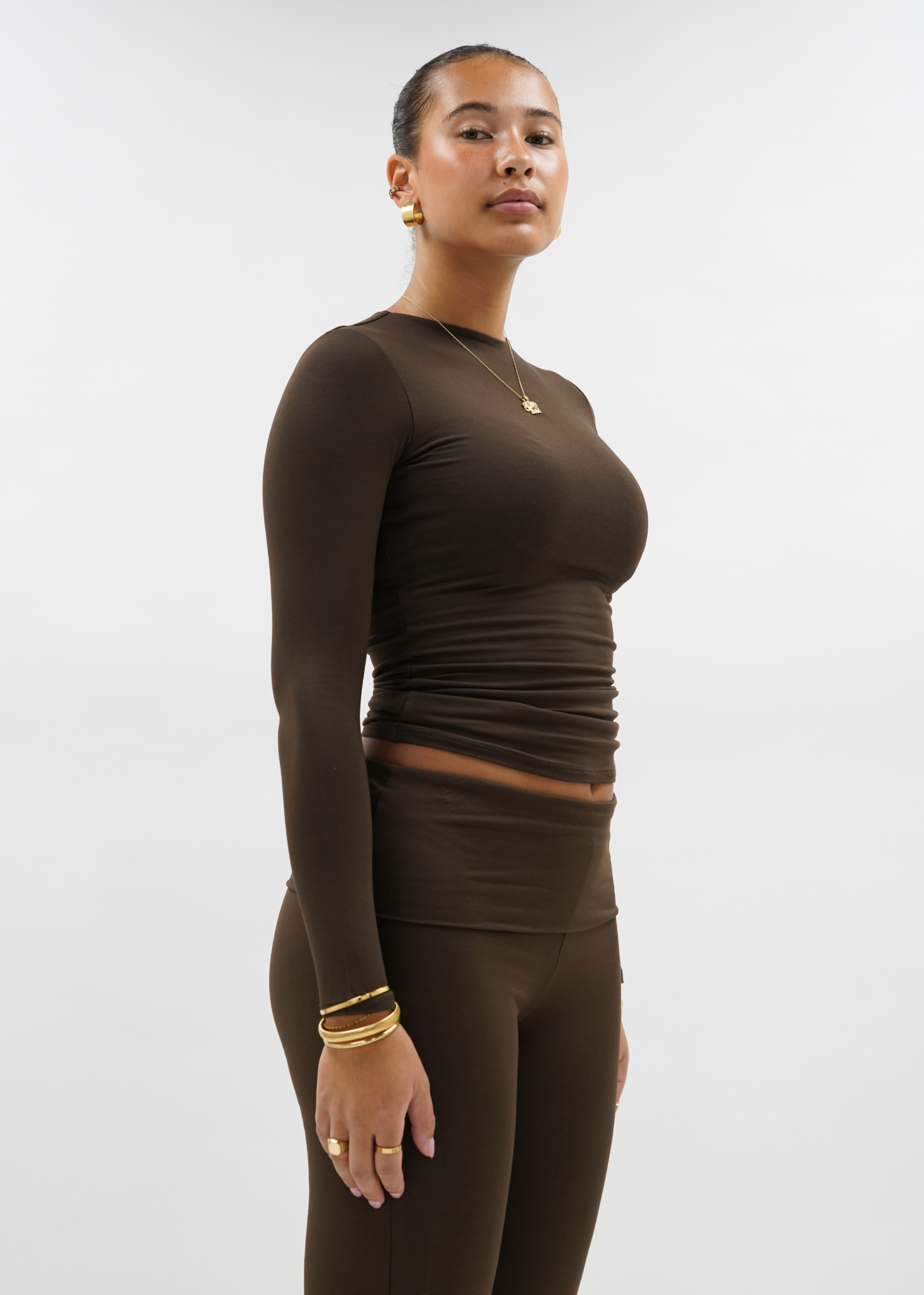 Chocolate Dream Sleeve Top