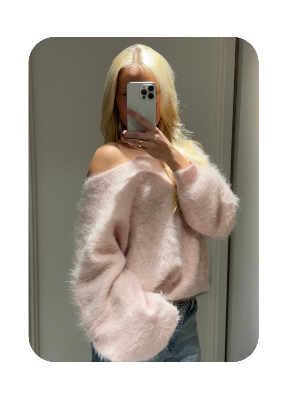 Alvii Knit Sweater Pink