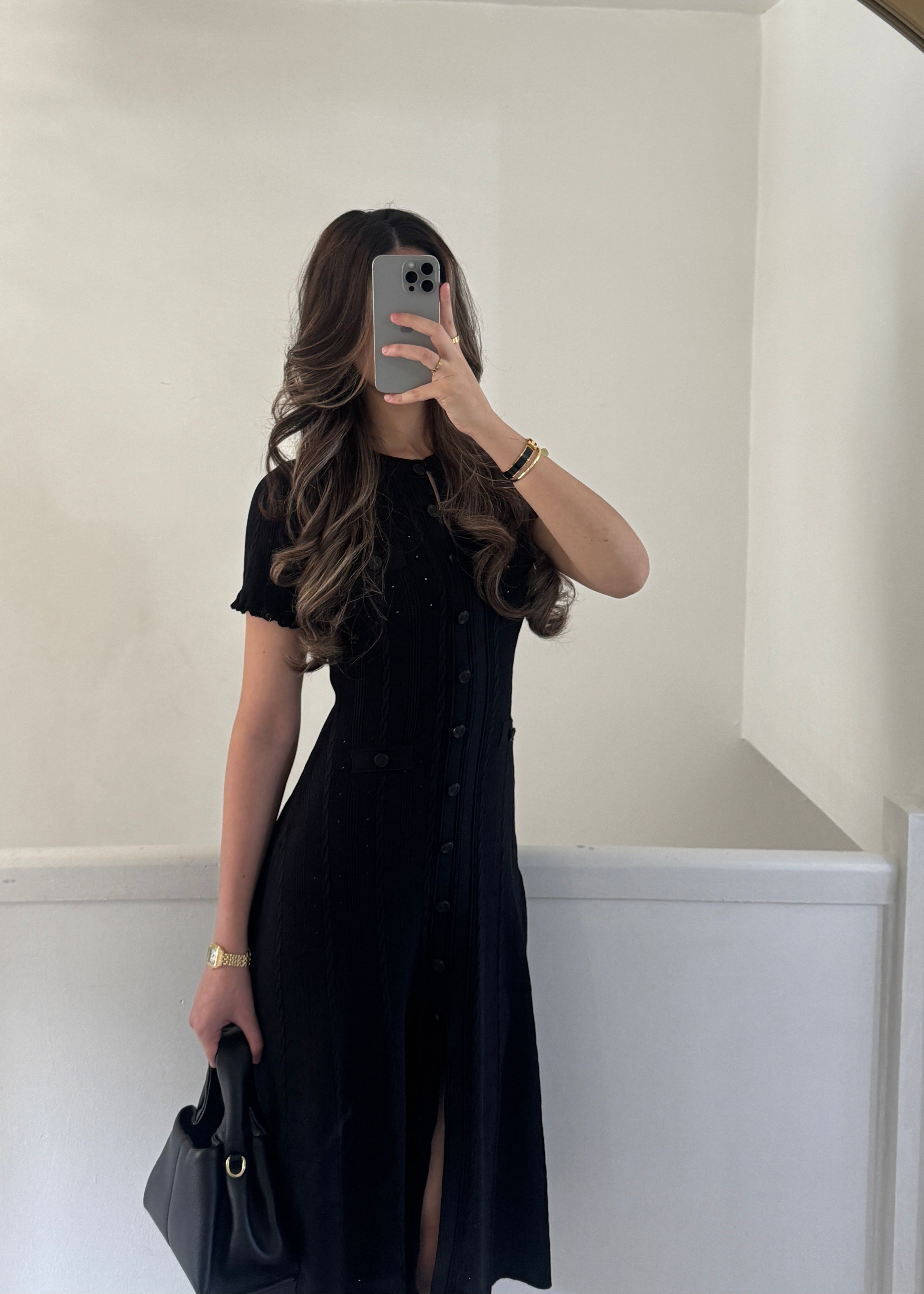 Claire Luxe Tweed Dress