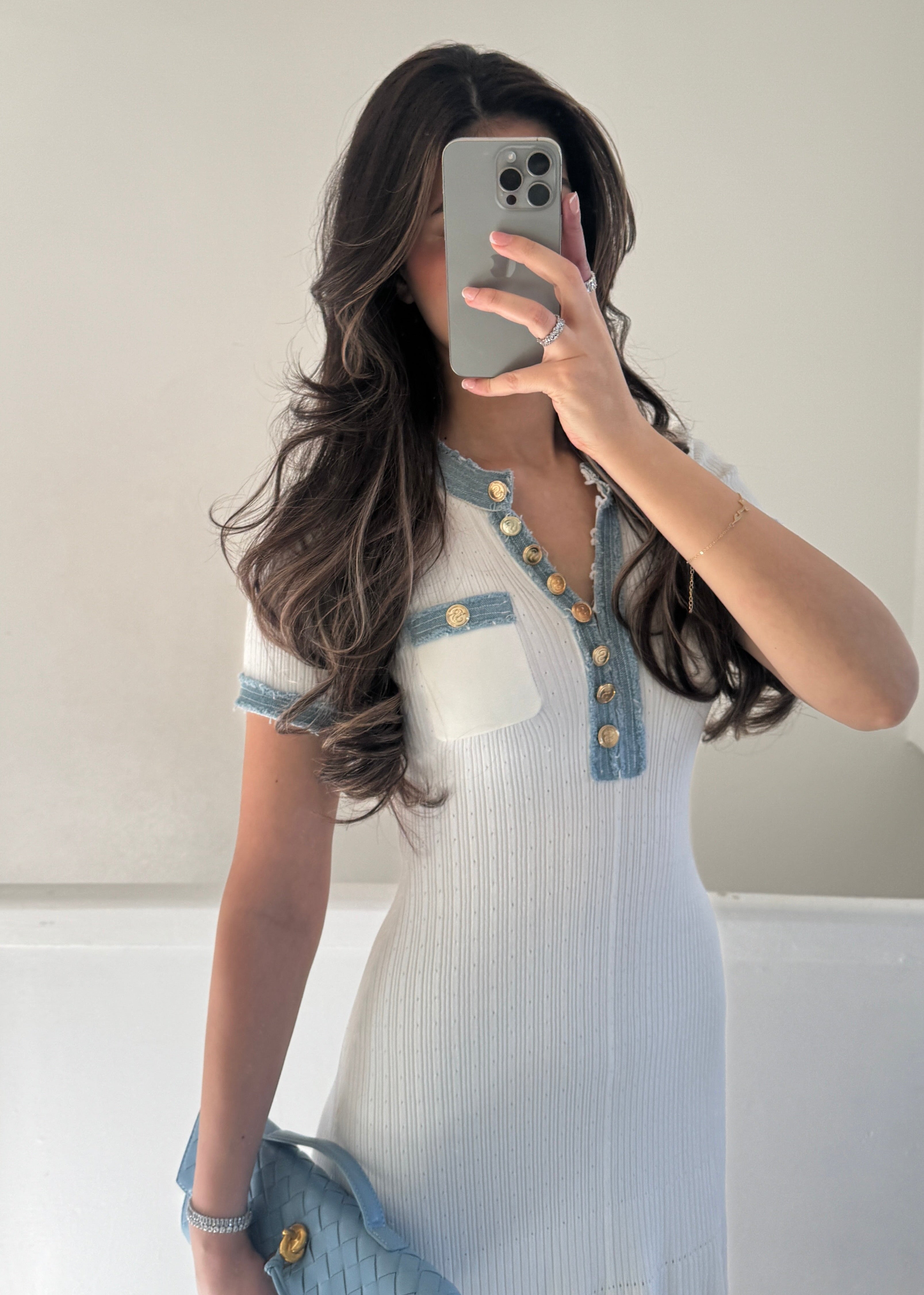 Claire Luxe Tweed Dress