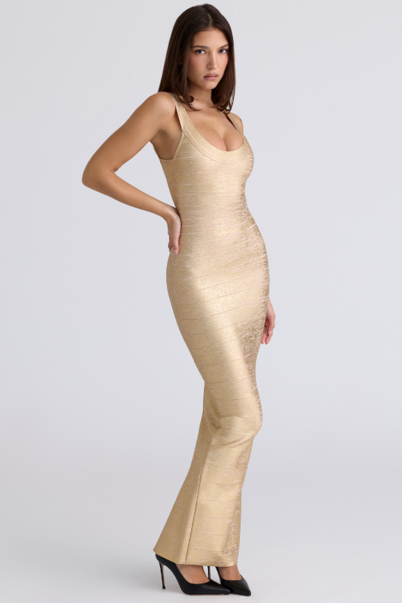 Bandage Maxi Dress