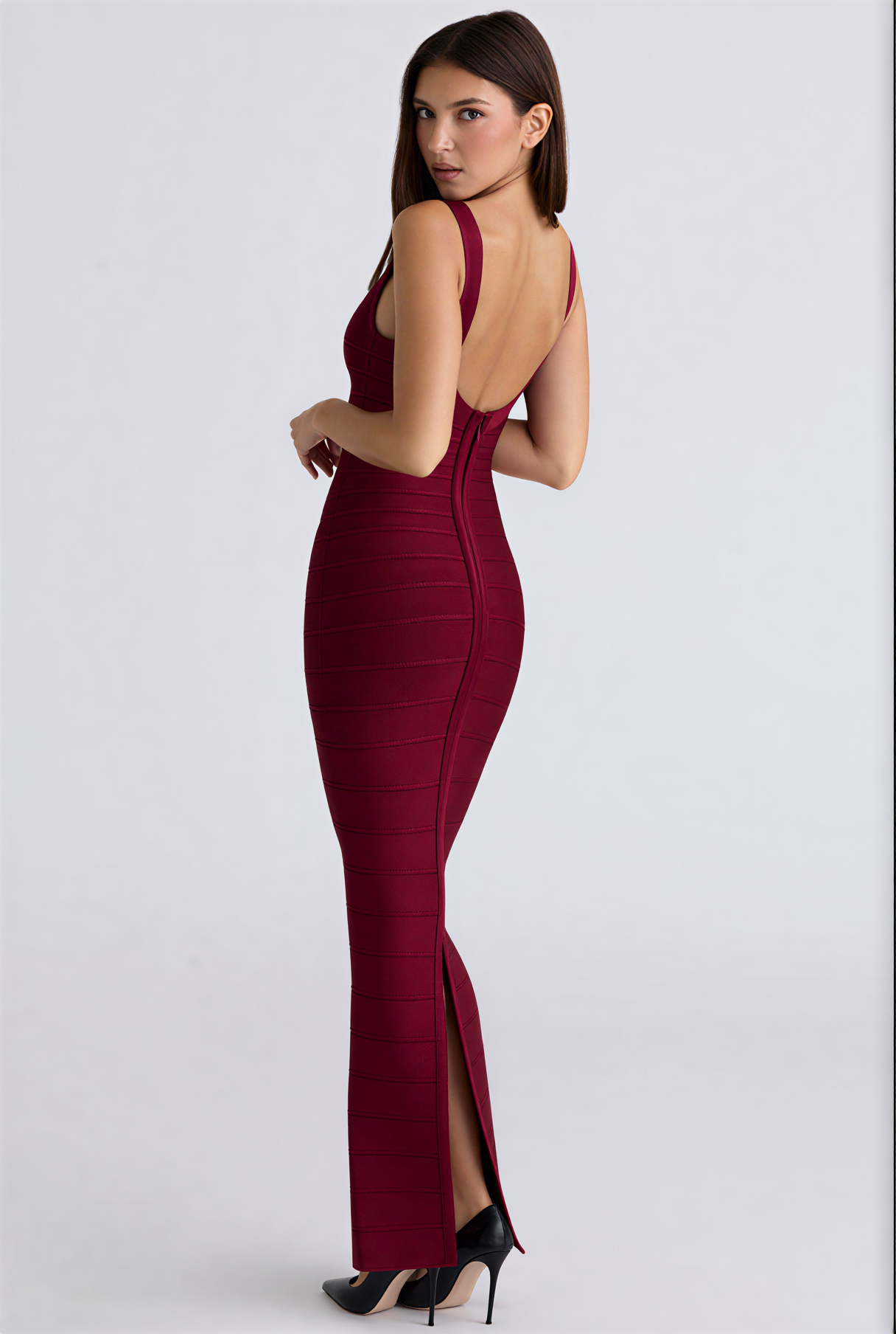 Bandage Maxi Dress