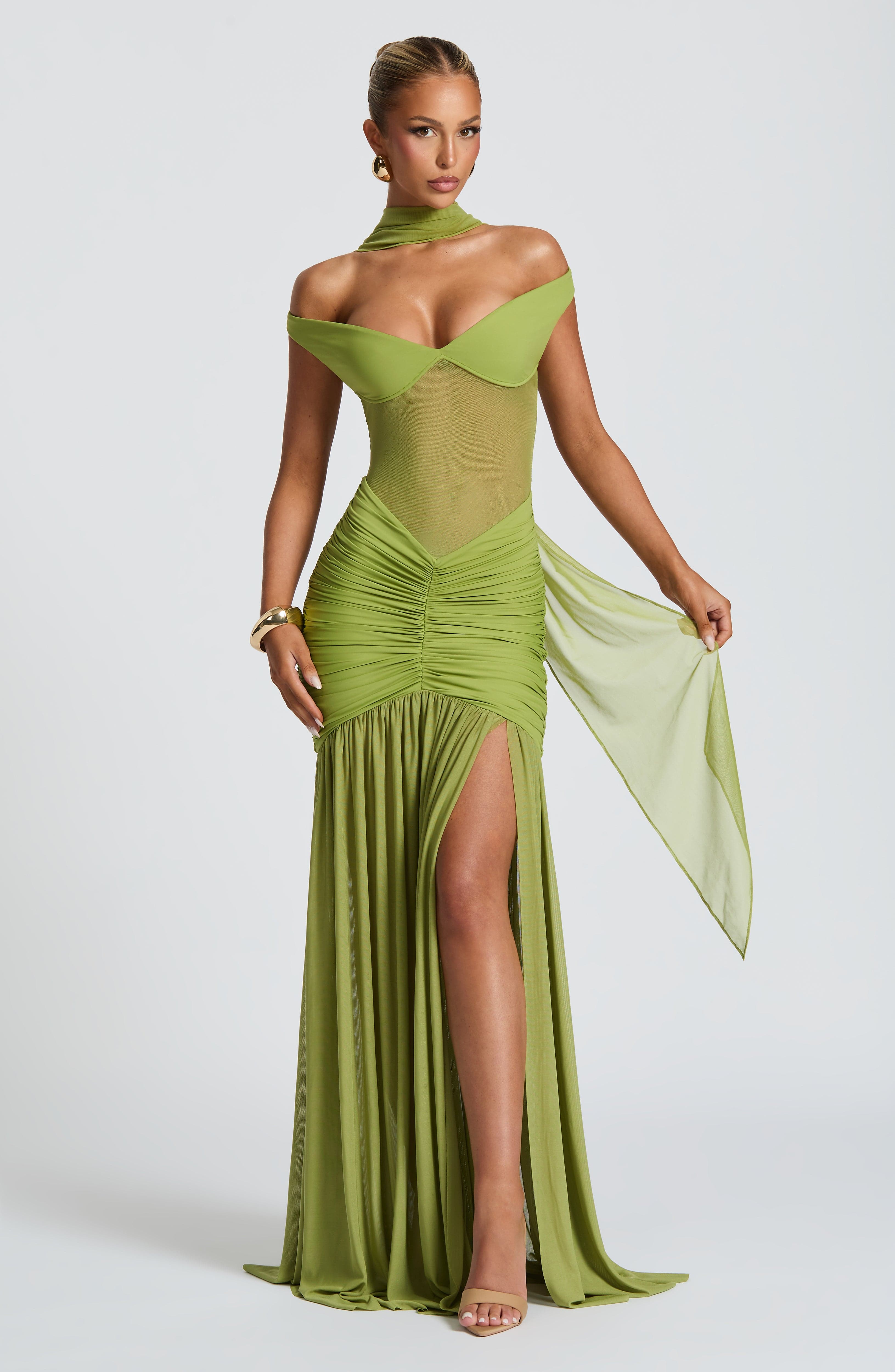 Maxi Dress - Olive