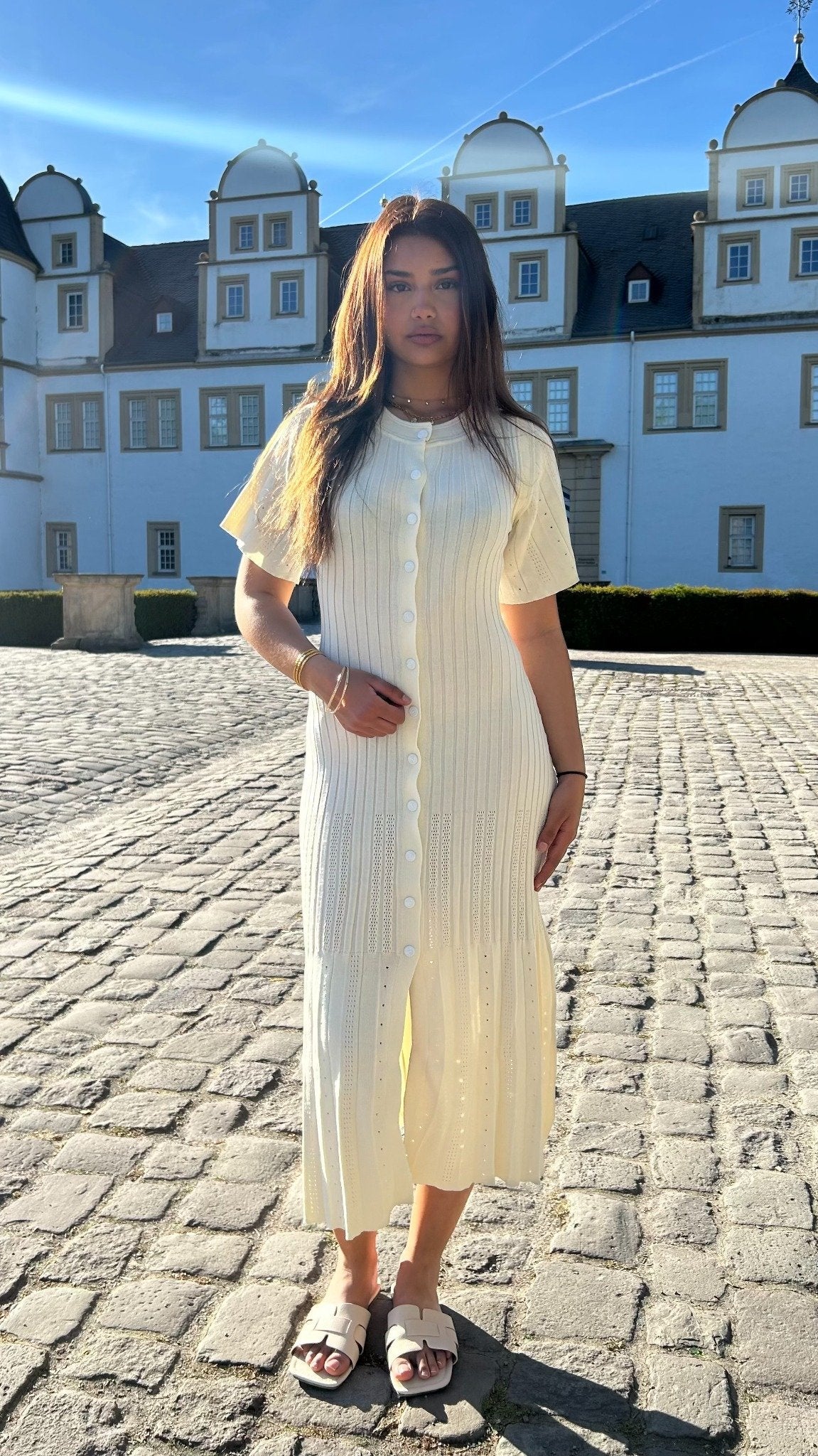 Claire Luxe Tweed Dress