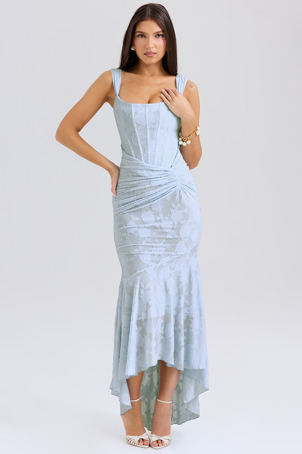 Aveline | Asymmetric Maxi Dress