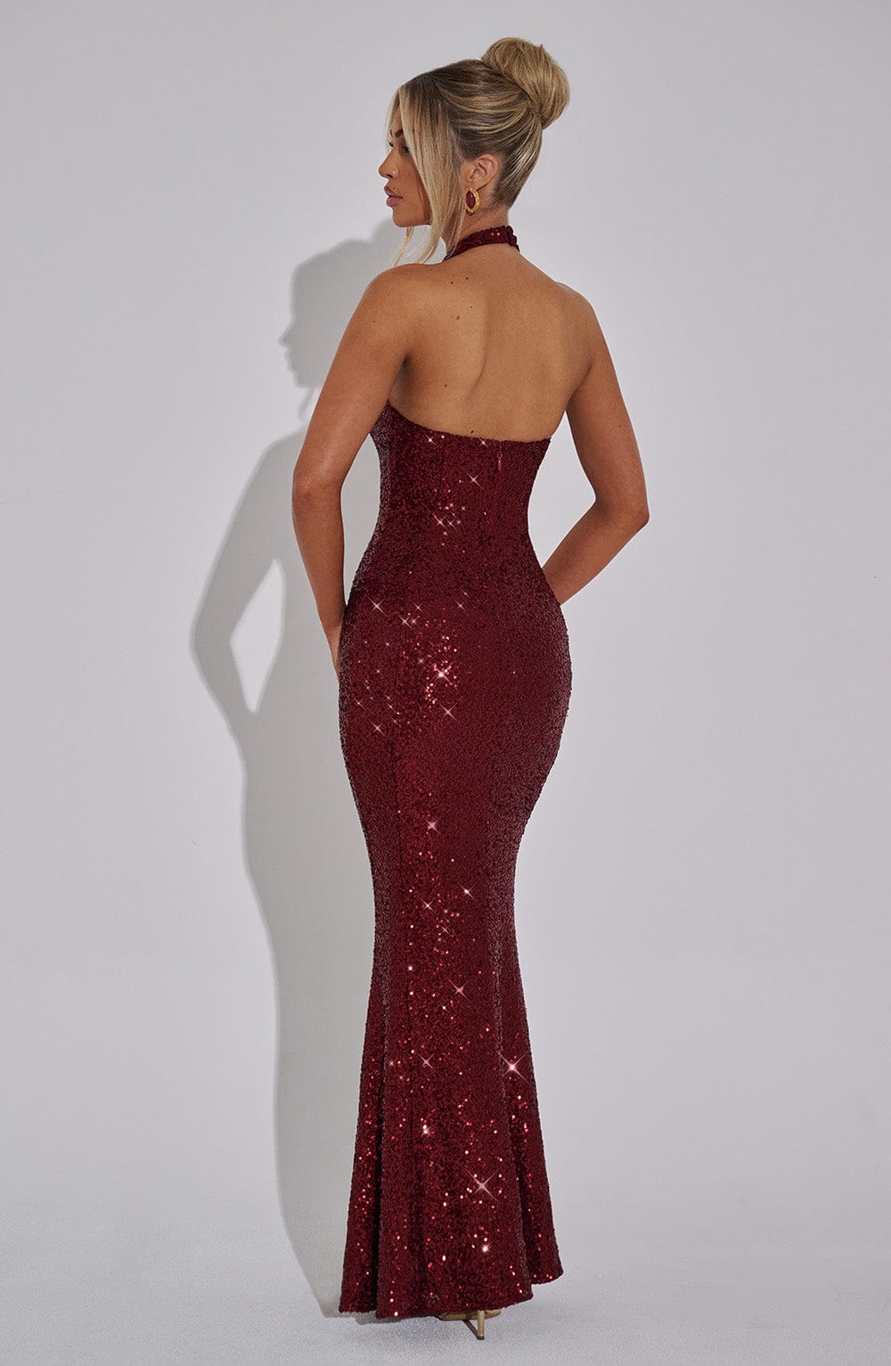 Dyna Sequin Maxi Dress