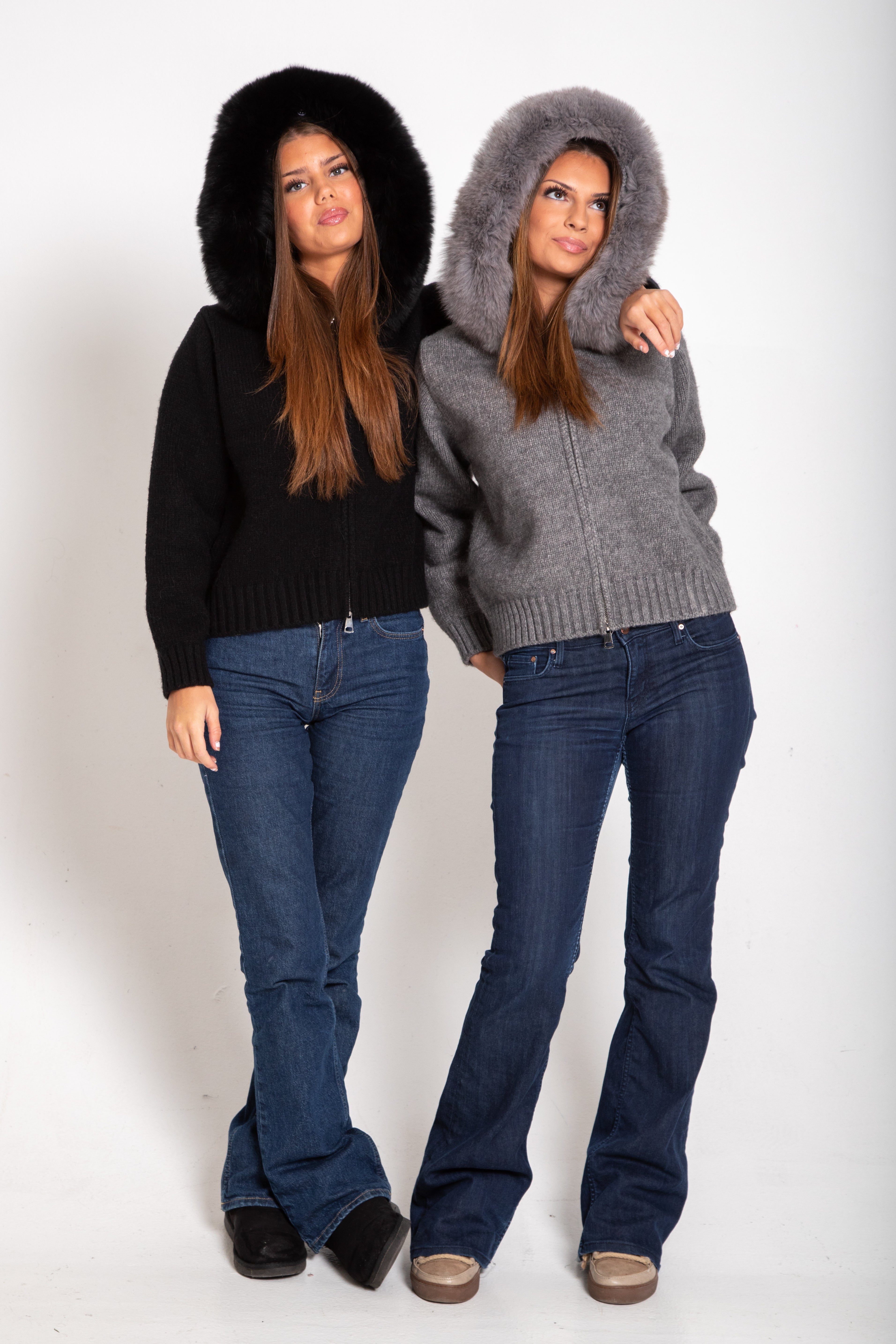 Luxe Faux Fur Collar Jacket