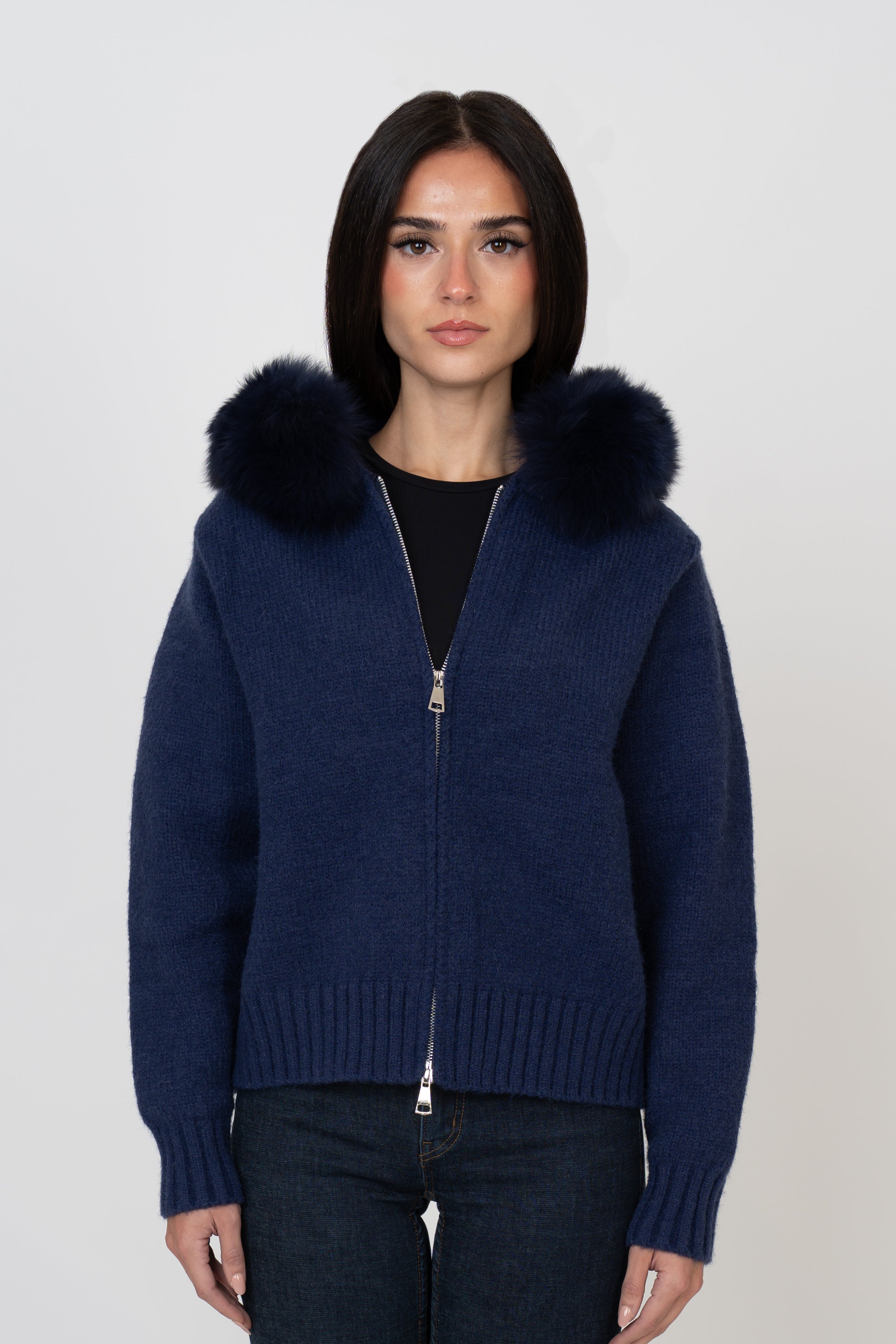 Luxe Faux Fur Collar Jacket