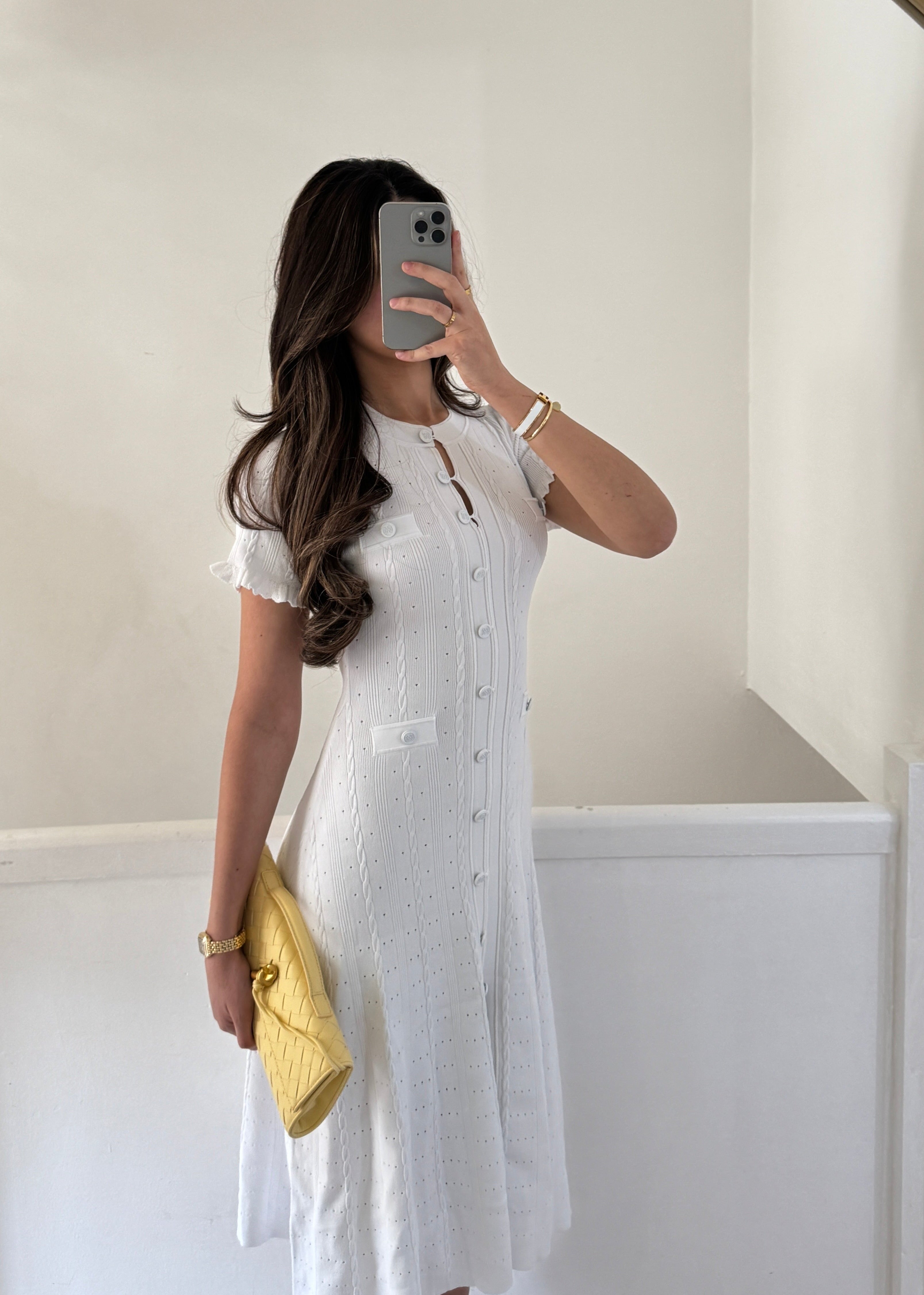 Claire Luxe Tweed Dress