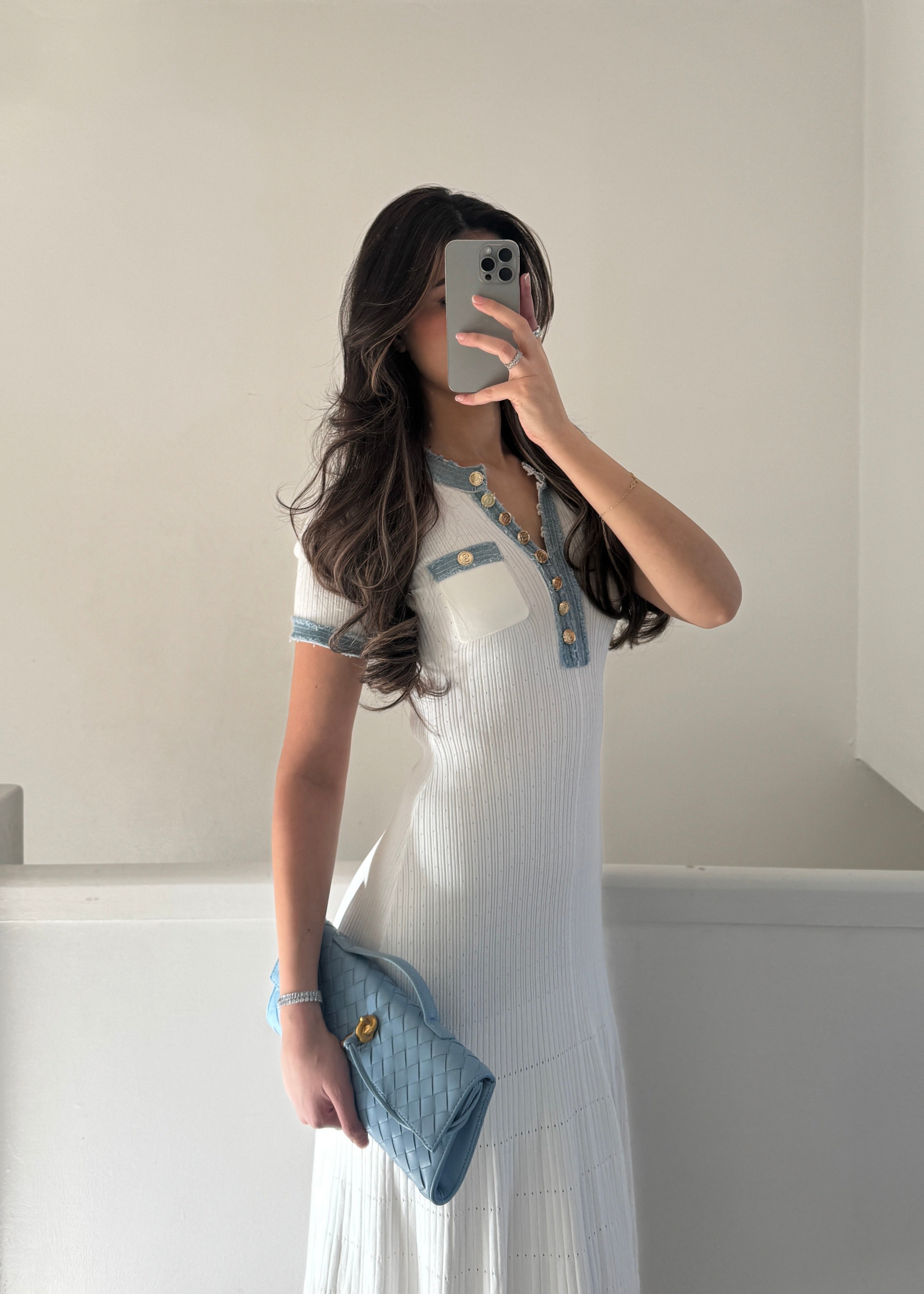 Claire Luxe Tweed Dress