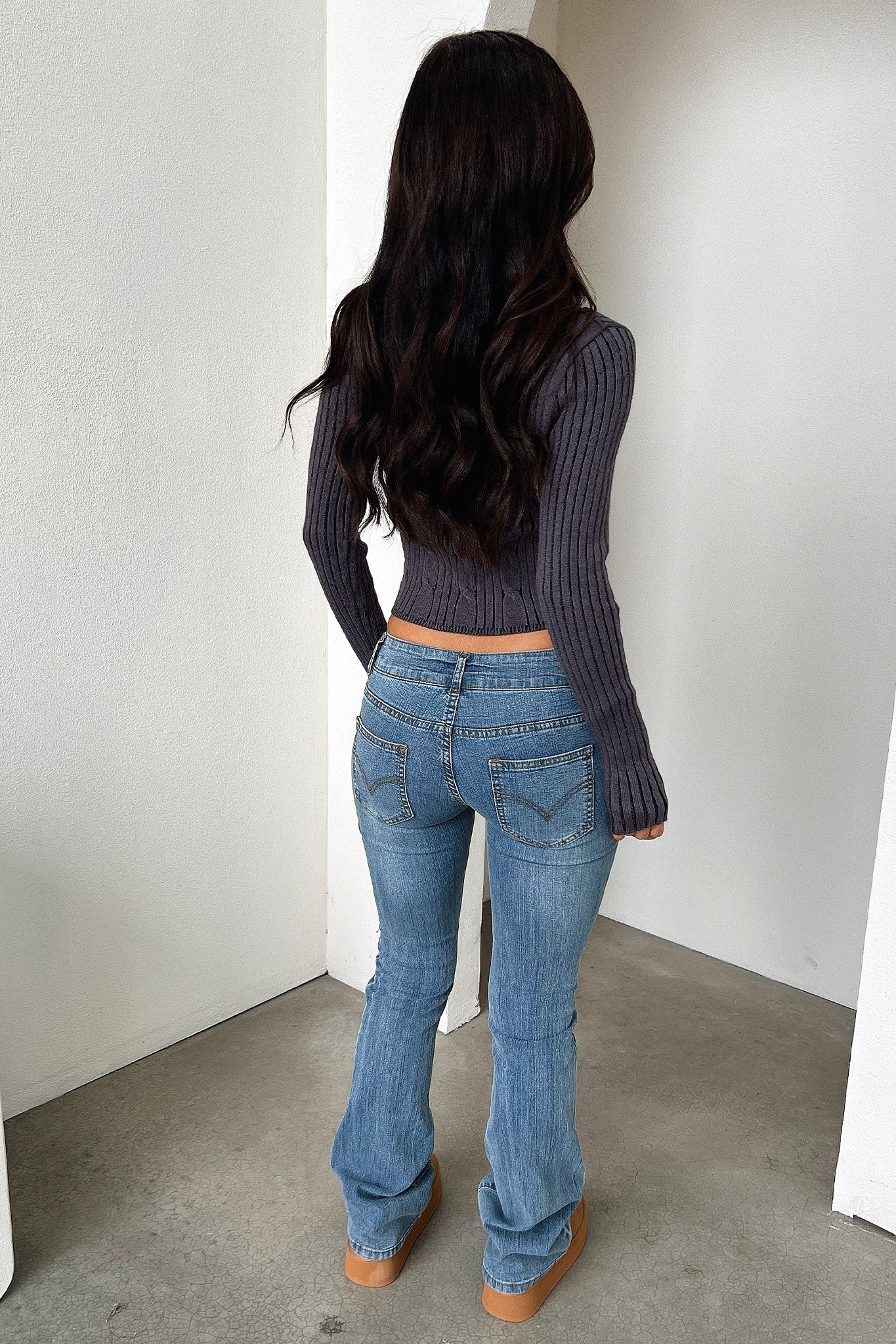 Braxton Low Rise Flare Jeans