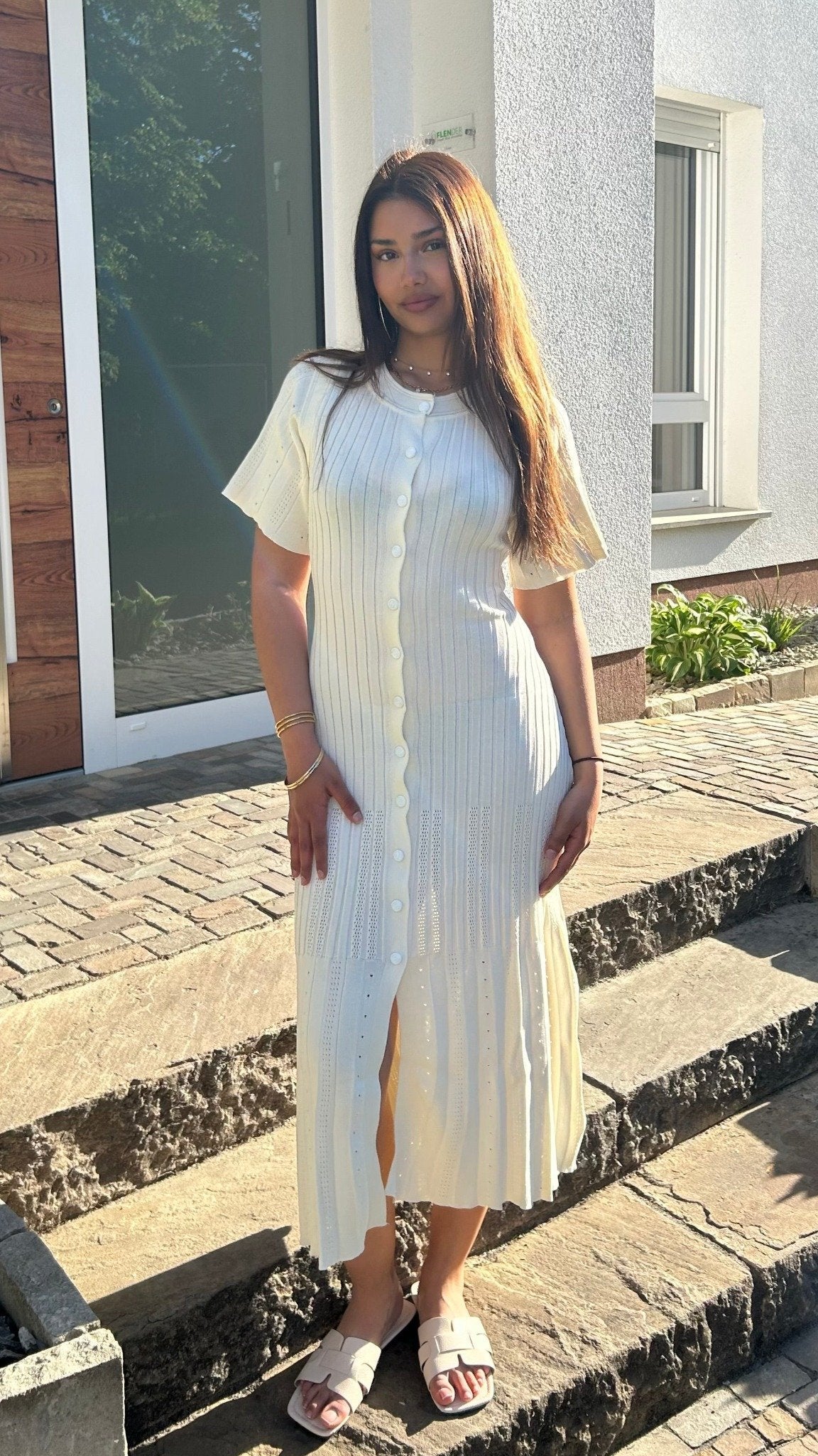 Claire Luxe Tweed Dress