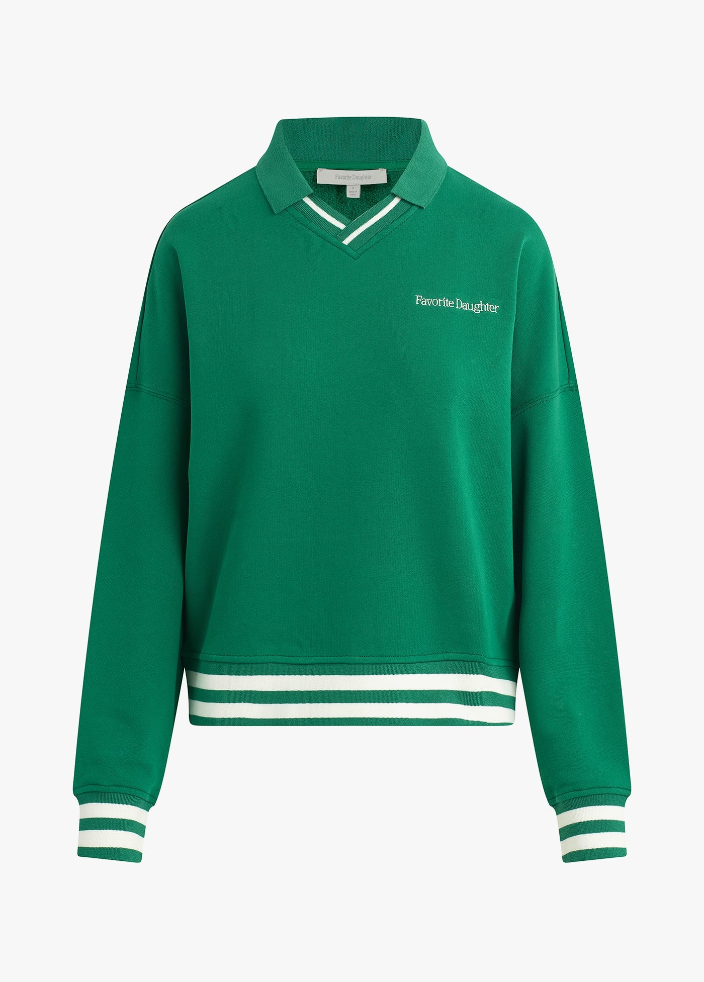 Ivy League Green Sweater